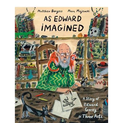 【预售】爱德华的想象 As Edward Imagined 英文进口原版儿童绘本Knopf外文正版童书