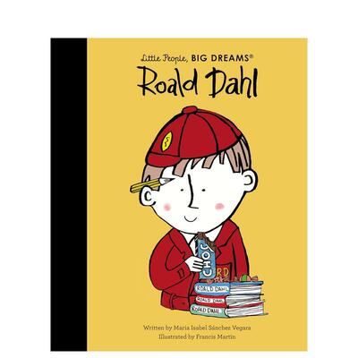 【现货】【小人物 大梦想】罗尔德·达尔 【Little People Big Dreams】Roald Dahl 英文进口原版儿童人物传记绘本Maria Isabel S