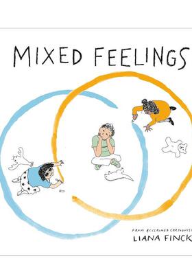 【现货】百感交集Mixed Feelings英文进口原版图书儿童绘本Liana Finck6-9岁