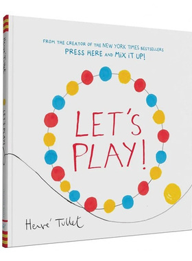 【预售】Let’splay大家一起玩埃尔维杜莱英文原版儿童趣味童书适合3-6岁