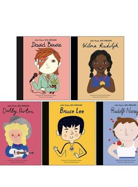 【现货】【小人物大梦想】威尔玛·鲁道夫Wilma Rudolph【Little People, Big Dreams】英文进口原版儿童绘本图书3-6岁Maria Isab