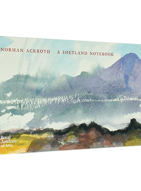 【现货】Norman Ackroyd 诺曼·阿克罗伊德：设得兰水彩速写本 英文原版图书籍进口正版 ACKROYD 外国美术-当代艺术画册