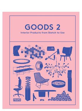 【预售】物件2-室内产品设计的绘图到应用Goods 2: Interior Products from Sketch to Use英文进口原版工业产品设计图书Marlous