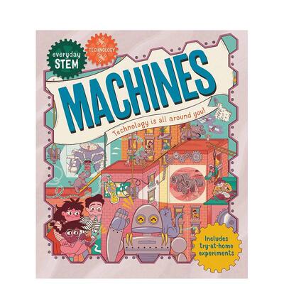 【现货】【日常 STEM】技术——机器【Everyday STEM】Technology—Machines英文进口原版儿童图书青少年读物Jacoby  Jenny3-6岁