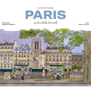 Fabrice 艺术技法与入门赏析 Paris 新版 英文原版 巴黎水彩速写 Sketchbooks Sketchbook Moireau 图书籍进口正版 预售