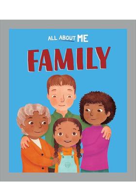 【预售】关于我的一切：家庭All About Me: Family英文进口原版儿童绘本图书3-6岁 人际关系Dan Lester