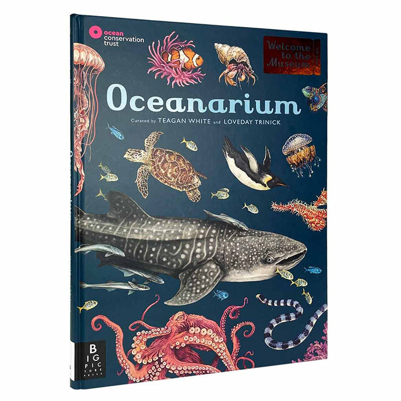 【预售】【Welcome to the Museum】Oceanarium，【欢迎来到博物馆】海洋馆英文原版图书进口正版青少年读物