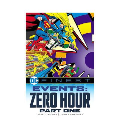 【预售】DC经典漫画 零时大事件 卷1 Events Zero Hour 1 英文进口原版漫画正版图书籍Various