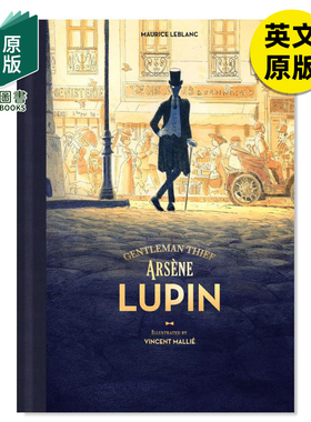 【现货】绅士大盗亚森罗宾 Arsene Lupin， Gentleman Thief 原版英文漫画 外版图书