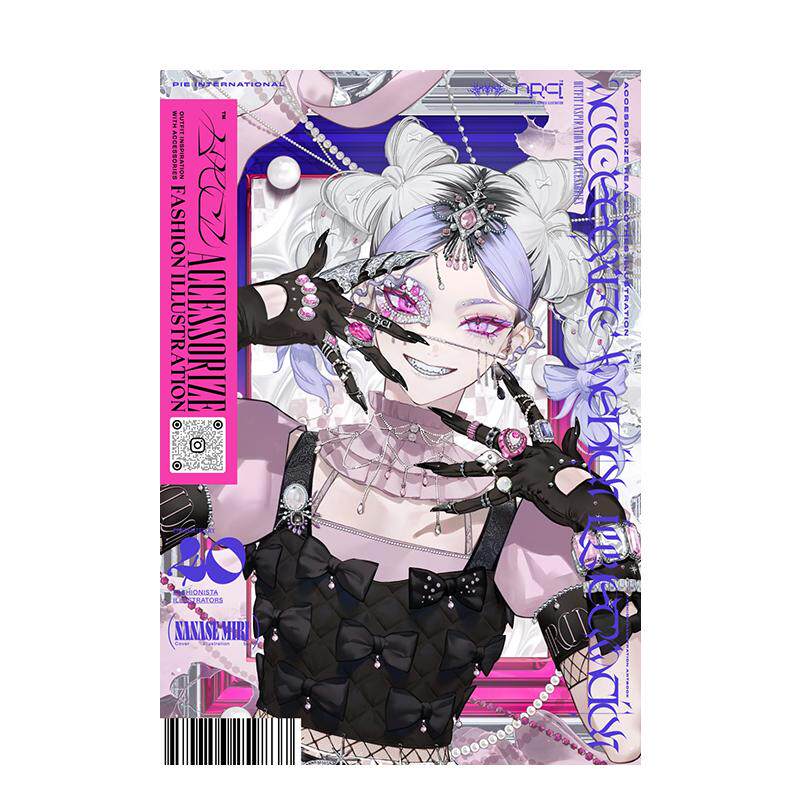 【现货】【PIE】时尚配饰插画集：用饰品点亮穿搭灵感 Accessorize Fashion Illustration 日文进口原版艺术插画作品集画册 PIE
