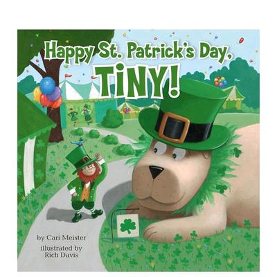 【现货】圣帕特里克节快乐,小小!Happy St. Patrick’s Day, Tiny!英文进口原版章节书儿童图书籍6-9岁Meister  Cari