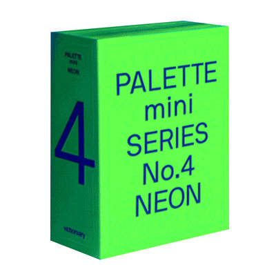 【现货】【PALETTE MINI SERIES】 04: NEON【调色板迷你系列】04:霓虹 英文原版进口正版 印刷版式色彩设计 Victionary 英文版