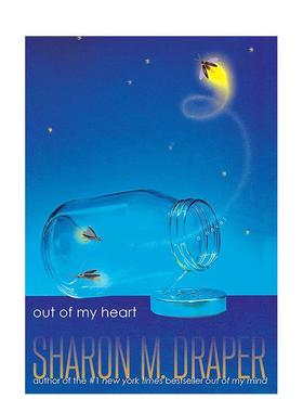 【预售】丢了影子的女孩【Out of My Mind】Out of My Heart英文进口原版儿童图书青少年读物Sharon M. Draper6-9岁