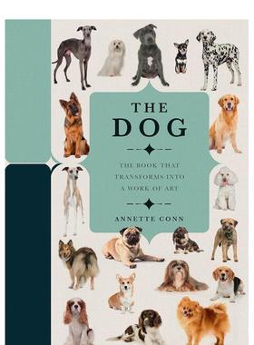 【现货】【Paperscapes】The Dog，纸上风采:狗:礼物书 英文原版图书籍进口正版