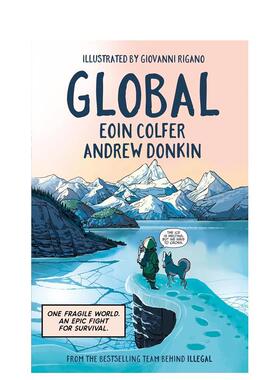 【预售】全球 Global 英文进口原版儿童漫画Eoin Colfer and Andrew Donkin合适9-12岁 外文正版图书