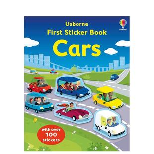 【现货】第一本贴纸书：汽车 【First Sticker Books】Car 英文进口原版儿童趣味图书 Simon Tudhope