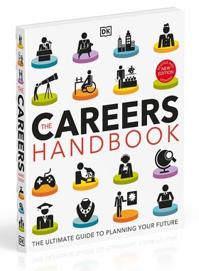 【现货】【翰德原版】The Careers Handbook，职业认知手册  青少年读物 儿童章节书 英文原版图书籍进口正版 DK Children