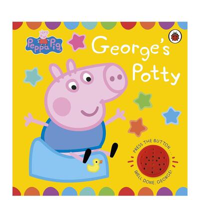 【预售】小猪佩奇：乔治的便盆Peppa Pig: George's Potty英文进口原版儿童趣味图书Ladybird外文正版