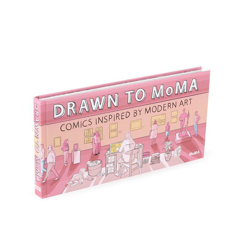 【现货】绘见MoMA：现代艺术漫画集 Drawn To Moma 纽约现代艺术博物馆 插画 英文进口原版艺术插画原画设定集Alex Halberstadt外
