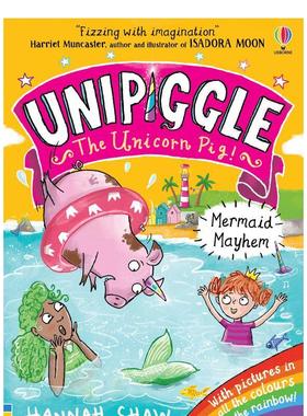【现货】【Unipiggle the Unicorn Pig】Mermaid Mayhem【独角猪】美人鱼乱斗 英文原版图书籍进口正版 青少年读物