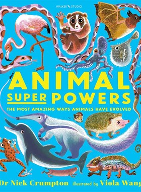 【预售】Animal Super Powers，动物的超级力量 英文原版图书籍进口正版 Nick Crumpton 儿童绘本-动物/生态/环保