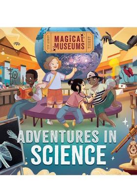 【现货】神奇博物馆：科学冒险 Magical Museums: Adventures in Science 英文进口原版儿童故事图书Ben Hubbard