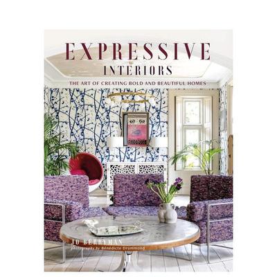 【预售】富有表现力的室内设计：大胆而美丽的家居艺术 Expressive Interiors 英文进口原版室内设计装饰图书Jo Berryman