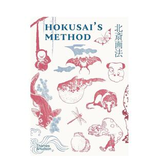 【预售】北斋画法 Hokusai's Method英文进口原版艺术画册画集外文正版图书Kyoko Wada