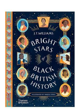 【现货】【2024克劳斯·佛兰科奖长名单】英国黑人历史上的璀璨明星Bright Stars Of Black British History英文进口原版儿童绘本