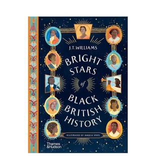 儿童绘本 2024克劳斯·佛兰科奖长名单 History英文进口原版 British Black Stars 璀璨明星Bright 英国黑人历史上 现货
