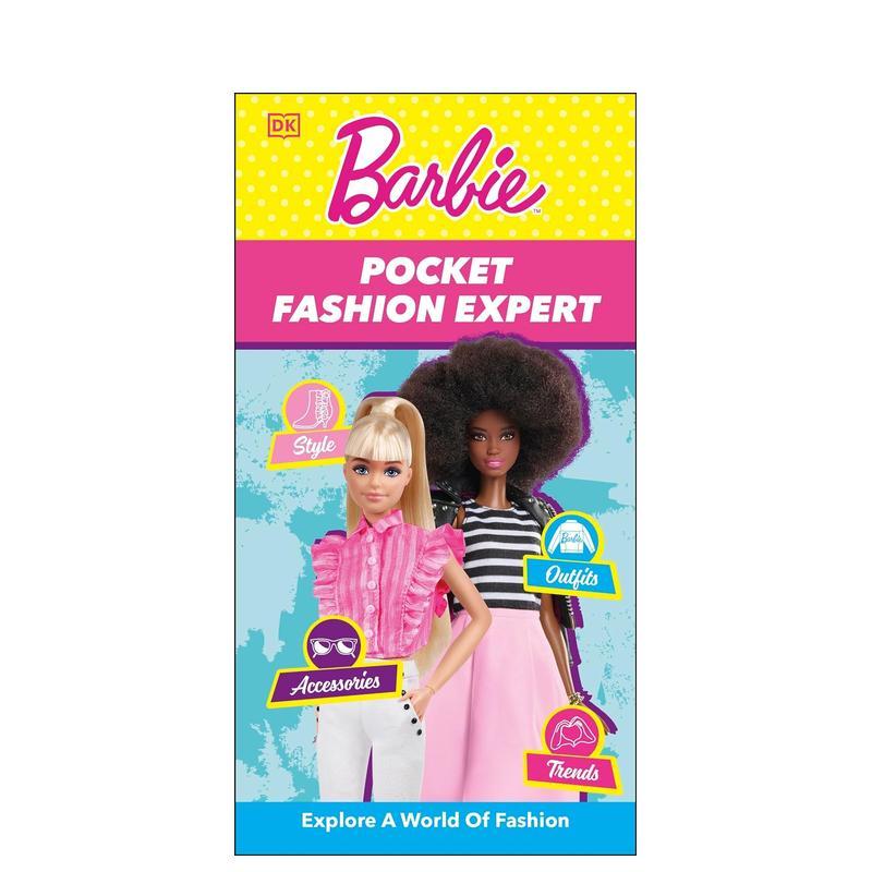 【预售】芭比 口袋时尚专家Barbie Pocket Fashion Expert英文进口原版儿童趣味图书DK3-6岁