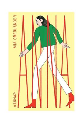 【现货】安娜 Anna 英文进口原版漫画图书籍Mia Oberl?nder外文正版Fantagraphics