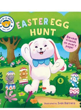 【预售】金泰迪：复活节寻蛋 Build-A-Bear: Easter Egg Hunt 英文进口原版儿童绘本图书籍Ivan Barrera外文正版