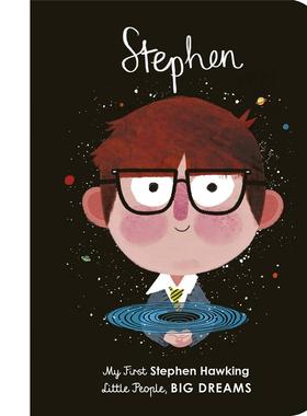 【现货】【小人物大梦想】我的第一本史蒂芬·霍金Stephen Hawking: My First Stephen Hawking【Little People, Big Dreams】英文