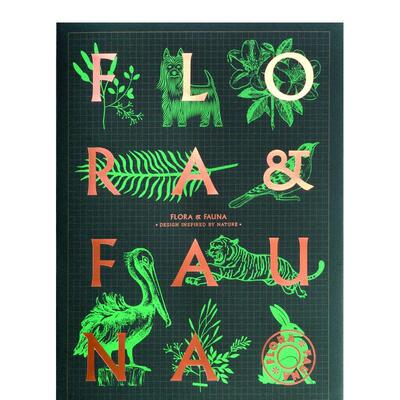【现货】Flora&Fauna奇花異草和珍禽异兽：崇尚自然的设计进口原版图书英文原版图书籍进口正版