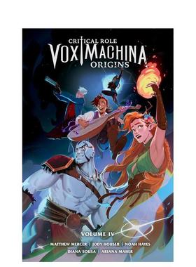 【预售】关键角色：沃克斯机甲起源 卷4 Critical Role: Vox Machina Origins Volume IV 英文漫画进口原版正版图书籍Jody Houser