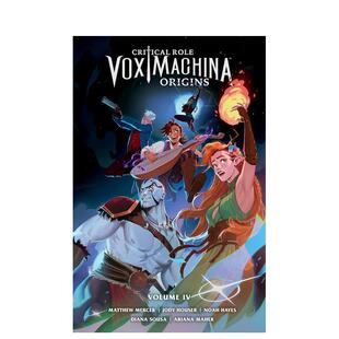 Critical Machina 预售 卷4 正版 Houser 英文漫画进口原版 Role 关键角色：沃克斯机甲起源 Volume Origins Vox 图书籍Jody