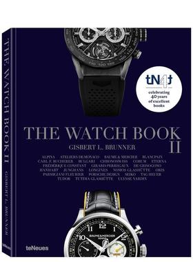 【预售】手表之书II（tN4t40周年纪念版）The Watch Book II英文进口原版时尚图书珠宝首饰 Gisbert L. Brunner teNeues