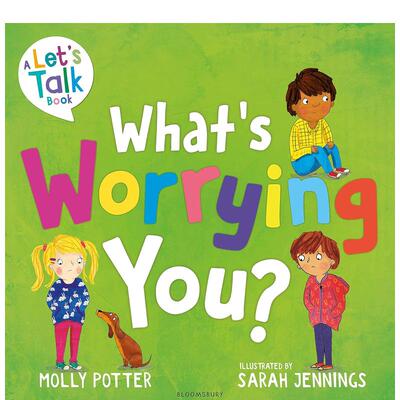 【预售】【一起谈谈吧】你在担忧什么？ 【Let's Talk】What's Worrying You? 英文进口原版儿童情绪管理绘本