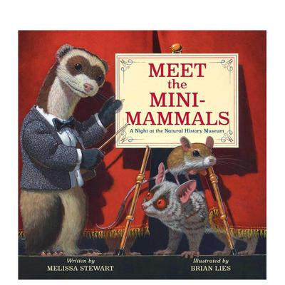 【现货】认识迷你哺乳动物 Meet the Mini-Mammals英文进口原版儿童绘本图书Beach Lane Books百科