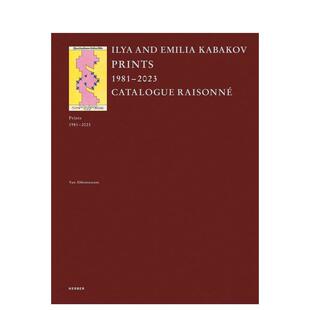 【现货】伊利亚和艾米莉亚·卡巴科夫：版画1981-2023 目录 Ilya and Emilia Kabakov 英文原版艺术画册画集Van Abbemuseum  Eind
