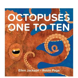 Ten英文进口原版 Page百科 章鱼 Robin Jackson 儿童绘本图书Ellen One 10个小知识Octopuses 现货