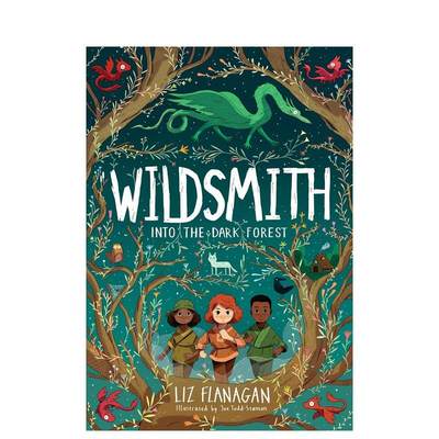 【预售】踏入黑暗之森 Joe Todd-Stanton插图 【The Wildsmith】#1 Into the Dark Forest 英文进口原版儿童章节书