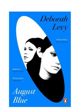 【现货】【德博拉·利维】忧郁的八月（平装版） August Blue 英文进口原版文学小说Levy, Deborah