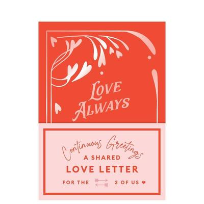 【预售】无价的时间胶囊：我们的情书Continuous Greetings: A Shared Love Letter for the Two of Us 英文进口原版生活图书Beth