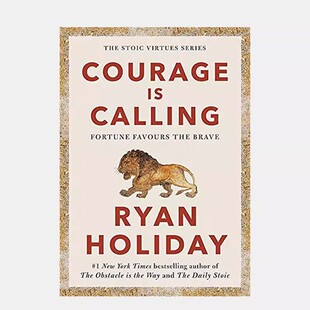 Fortune Favours 心灵励志图书Ryan Holid斯多葛美德系列图书 英文进口原版 Calling Brave命运眷顾勇者 Courage the