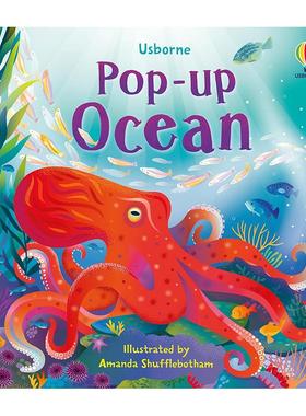 【现货】【立体书】海洋Ocean【Pop-Up】英文进口原版儿童图书6-9岁立体书Lizzie Cope