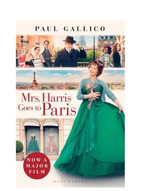 【预售】哈里斯夫人闯巴黎 电影封面原著Mrs Harris Goes to Paris英文进口原版文学小说正版图书籍Paul Gallico