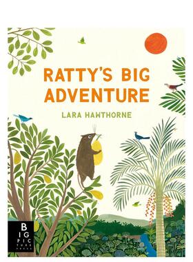 【预售】小老鼠的大冒险 Ratty's Big Adventure英文进口原版儿童绘本图书Lara Hawthorne