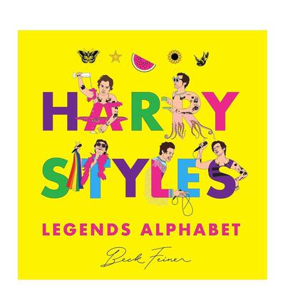 【预售】哈利·斯泰尔斯传奇字母表 Harry Styles Legends Alphabet 英文进口原版音乐图书Beck Feiner外文正版